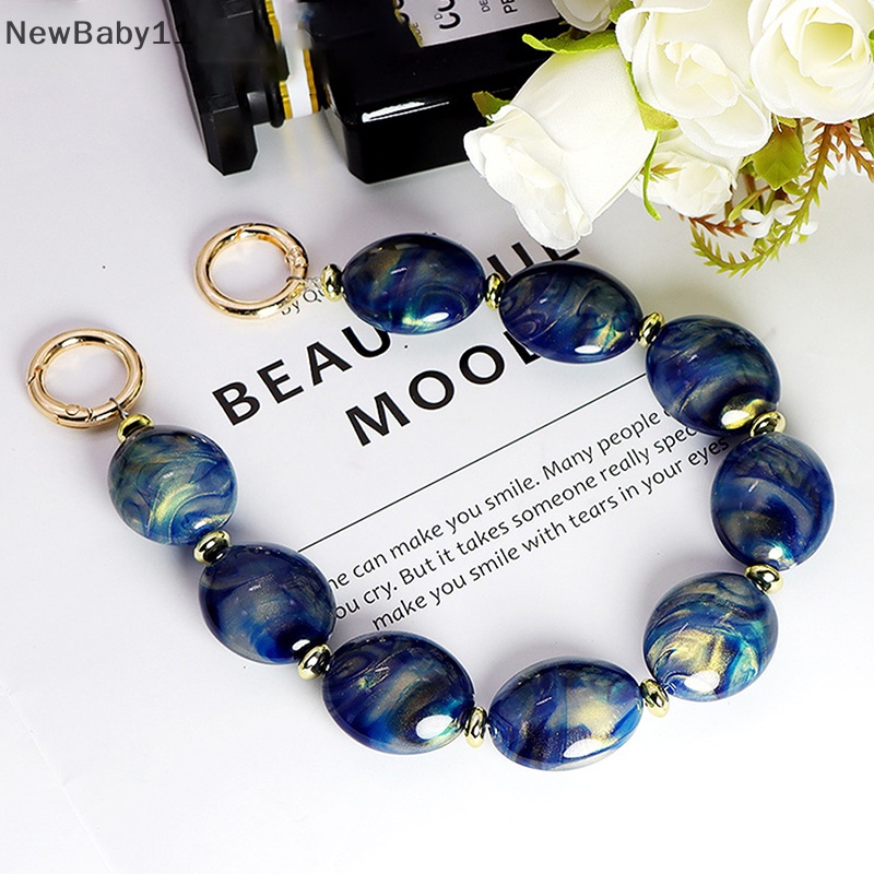 Bộ 5 Hạt Kim Sa Acrylic 29x24MM Dùng Làm Đồ Trang Sức DIY