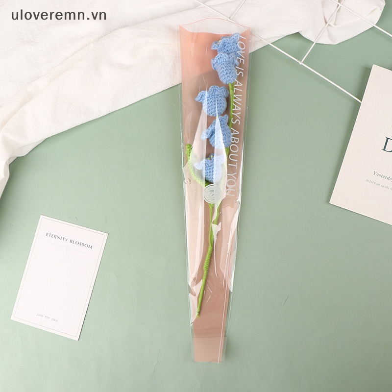 1 Bó Hoa Dệt Kim Thủ Công DIY Trang Trí Nhà Cửa