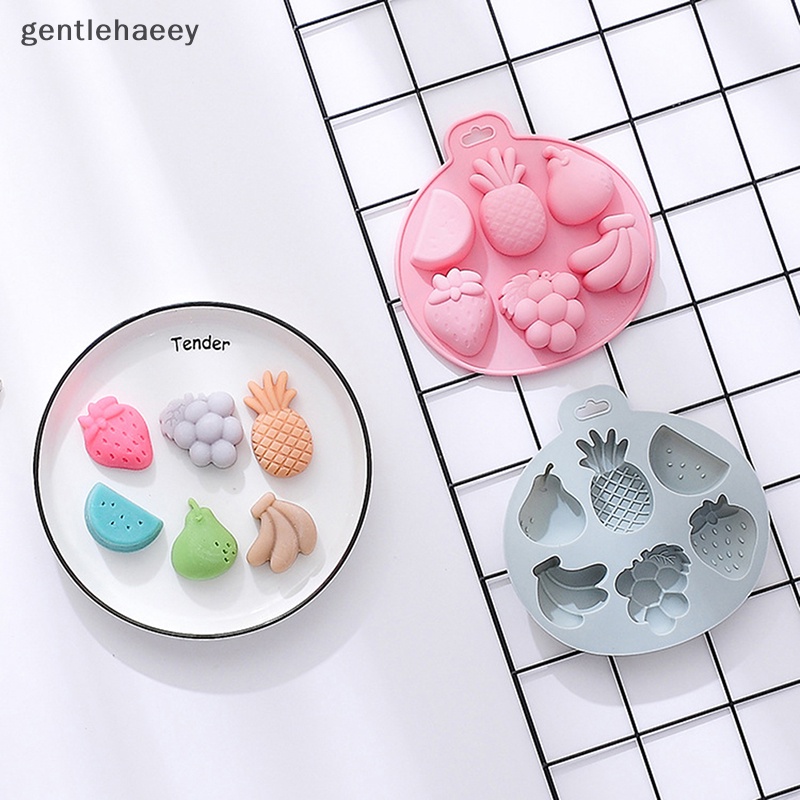 Khuôn Silicone Tạo Hình Trái Cây Trang Trí Bánh