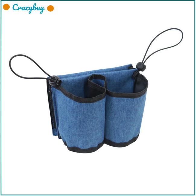 Cr Túi Vải Oxford Đựng Cốc Nước / Đồ Dùng Gắn Tay Vịn Xe Hơi Tiện Dụng