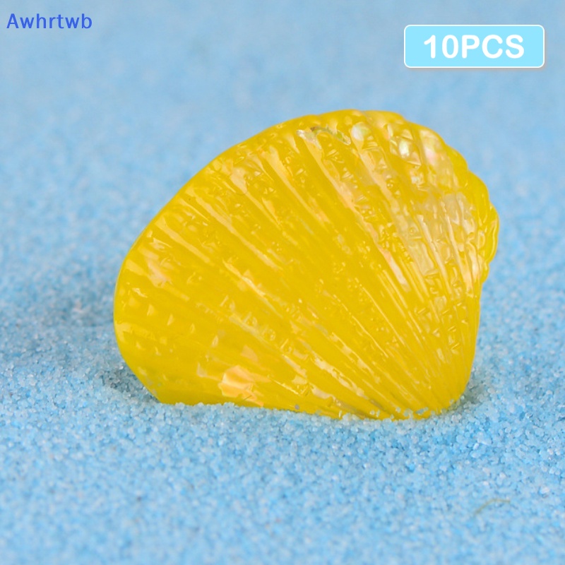 Set 10 Mô Hình Động Vật Biển Trang Trí Bể Cá Mới