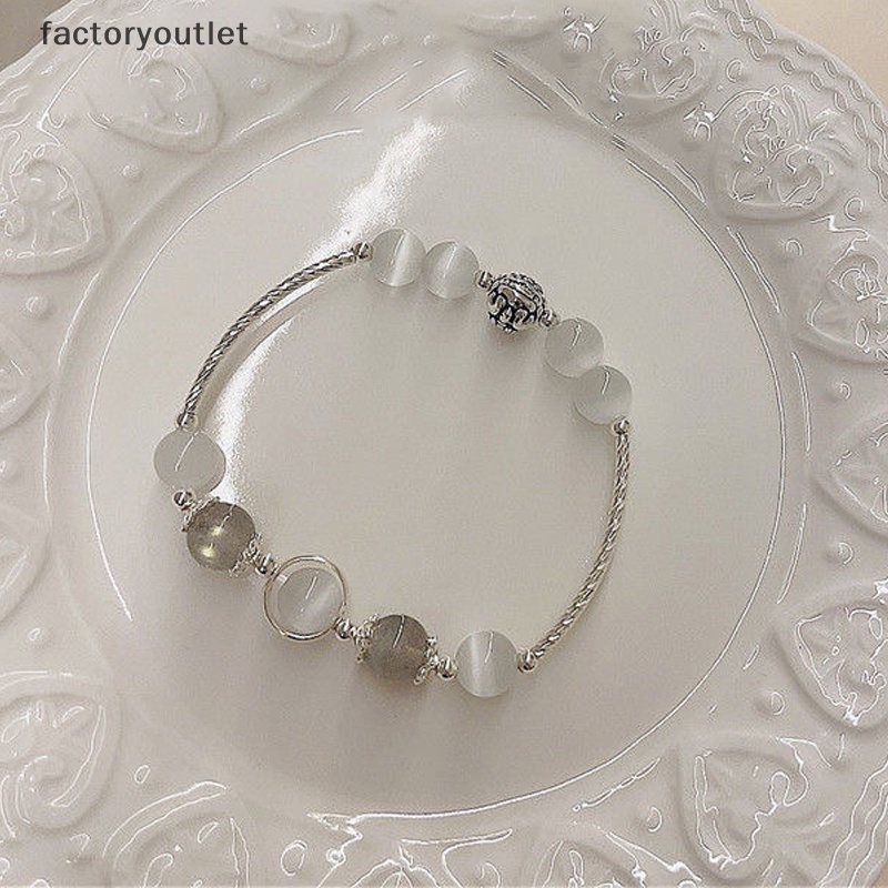 Vòng Tay Chuỗi Hạt Đá Opal Nhân Tạo Dễ Thương Thời Trang Cho Nữ