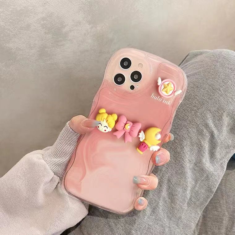 Ốp Điện Thoại Hình Cô Gái Xinh Đẹp Cho IPhone 12 13 14 11 Pro Max X Xs Max Xr