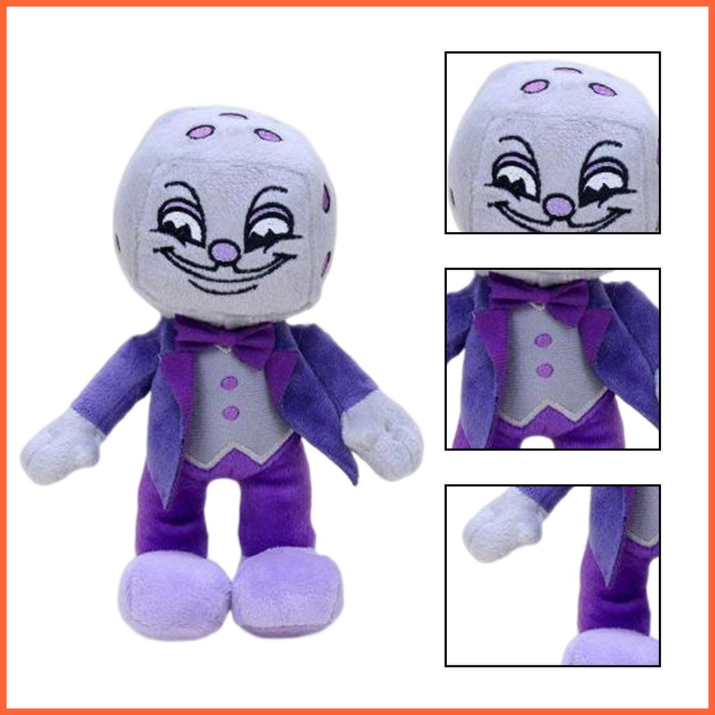 Đồ Chơi Nhồi Bông Cala Maria Ms. Búp Bê Mugman King Devil Cuphead Nhồi Bông Mềm Mại