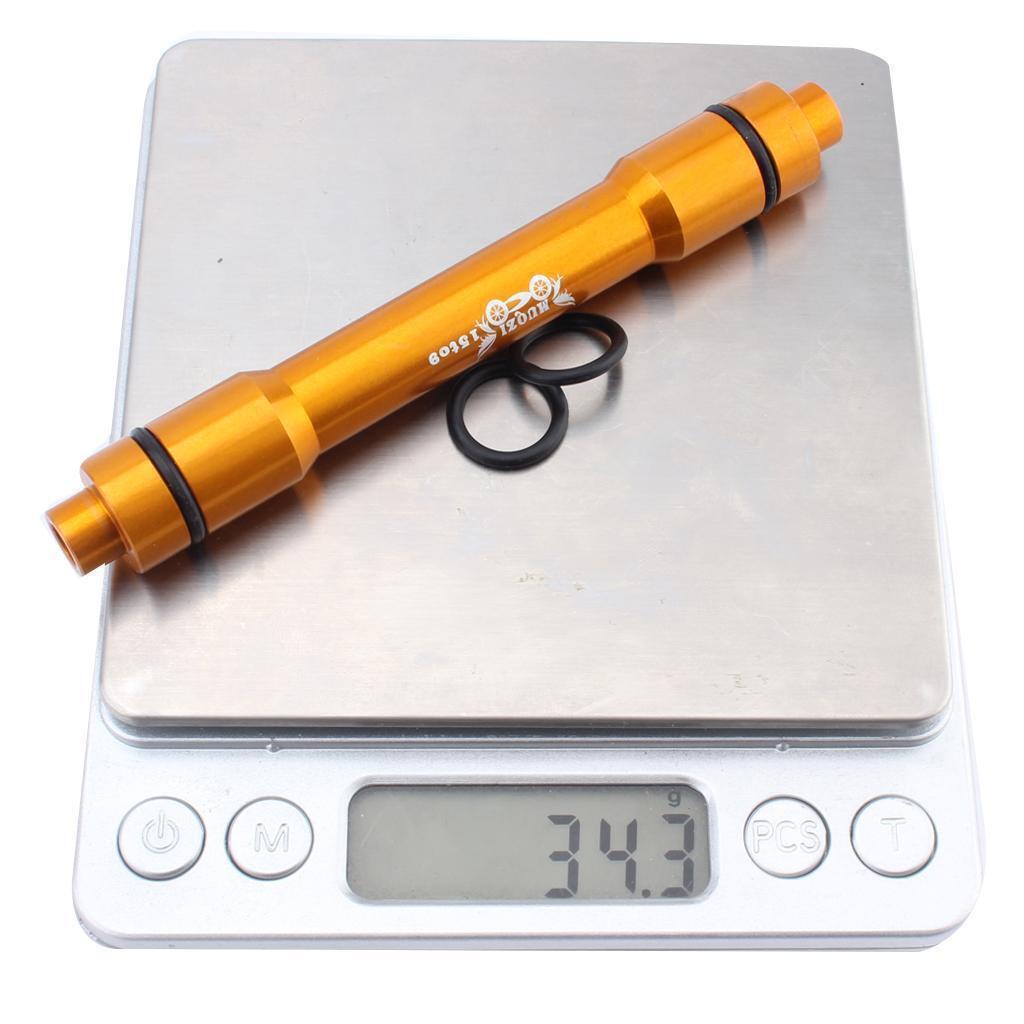 Trục Nối 15mm Sang 9mm Tháo Lắp Nhanh Màu Vàng Cho Xe Đạp