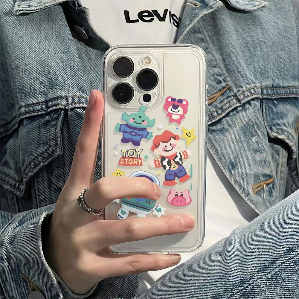 ✅Ốp Điện Thoại Dẻo Họa Tiết Hoạt Hình Toy Story Dễ Thương Chống Sốc Cho iPhone1214pro 6In13 max Z6J9 11