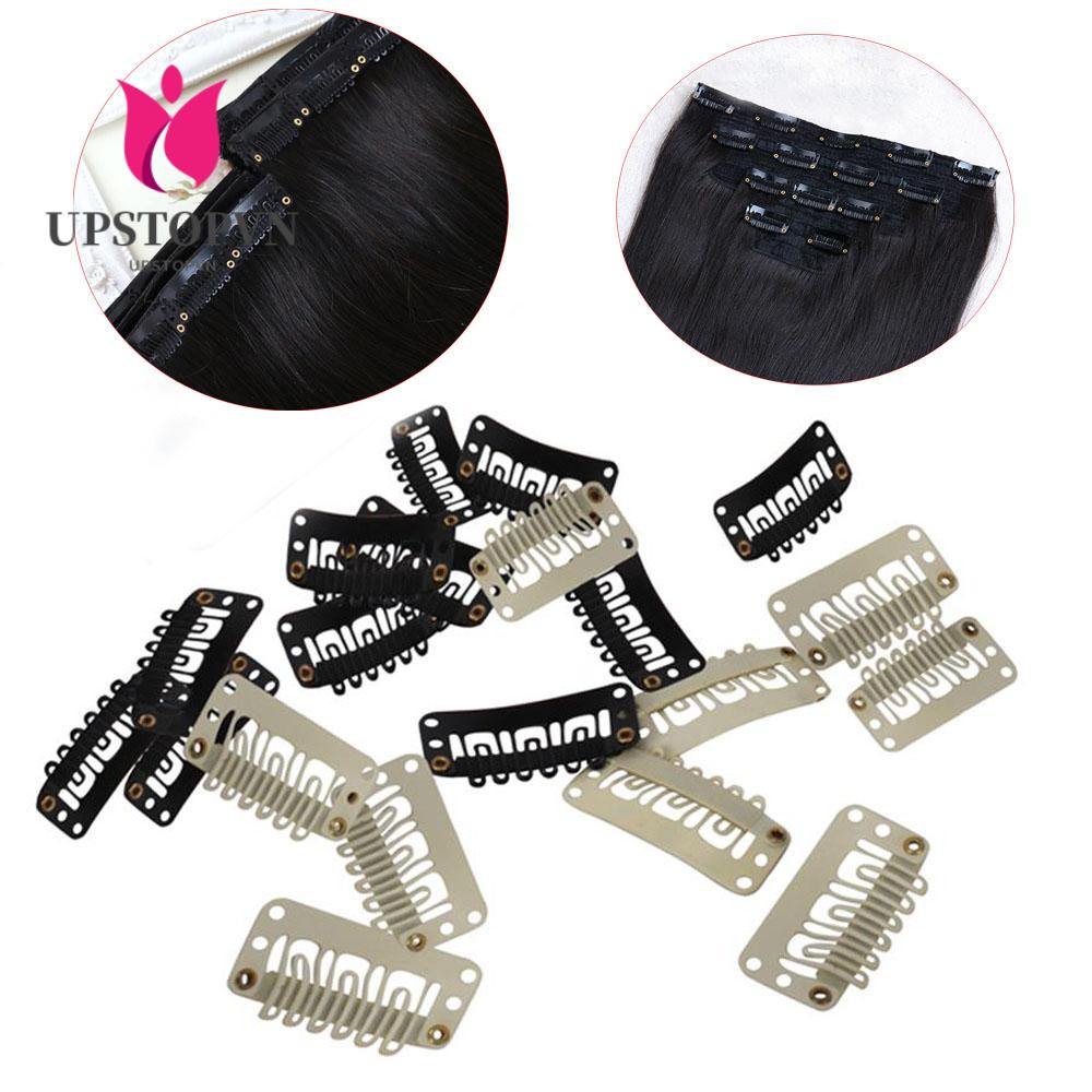 Set 20 / 40 Kẹp Tóc Giả Nối Dài Kiểu Dáng Mới