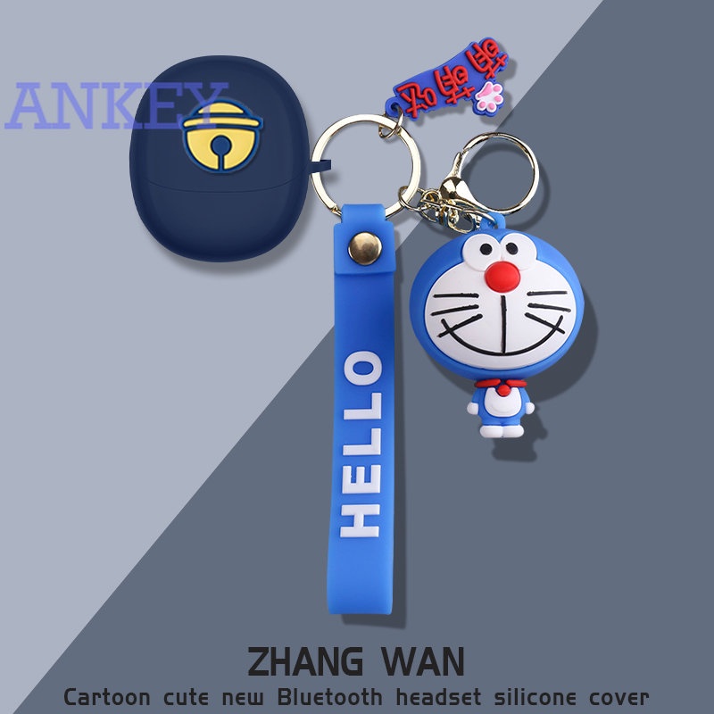 For Oppo Enco R2 Case Protective Cute Cartoon Cover Bluetooth Earphone Shell Accessories TWS Headphone Portable