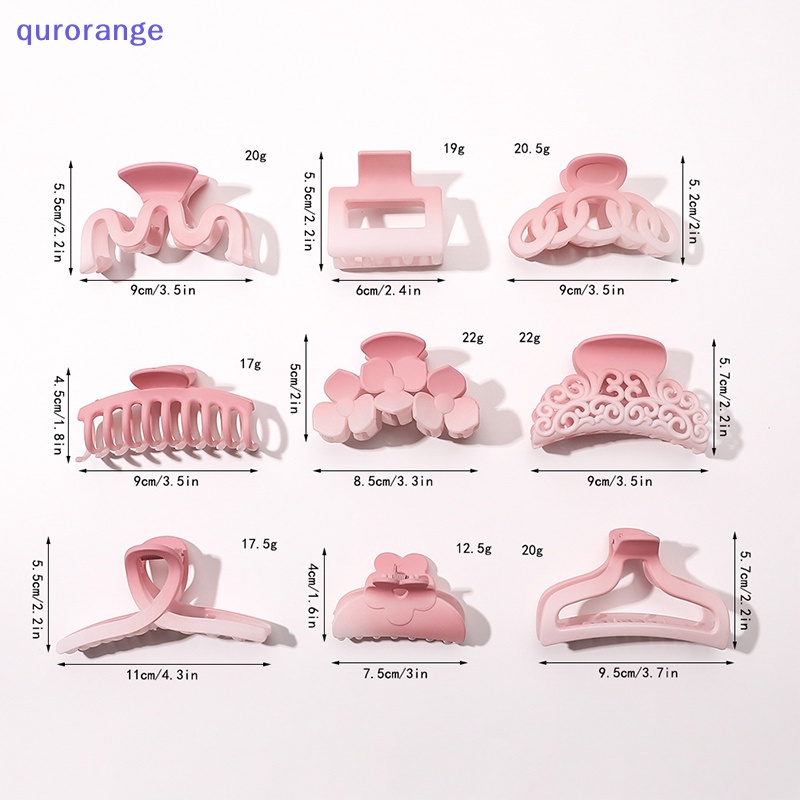 Qurorange Kẹp Tóc Đa Năng Hình Hoa Anh Đào Nở Tươi Tắn