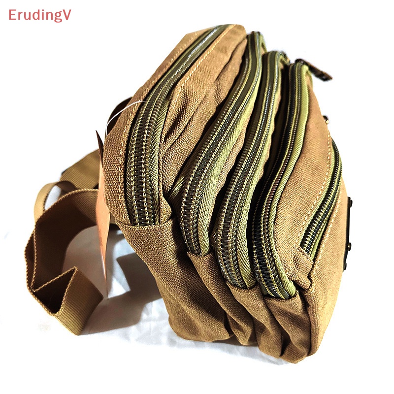 [ErudingV] Túi Đeo Hông Vải Canvas Chất Lượng Cao Đựng Điện Thoại Di Động Phong Cách Vintage Cho Nam [Mới]