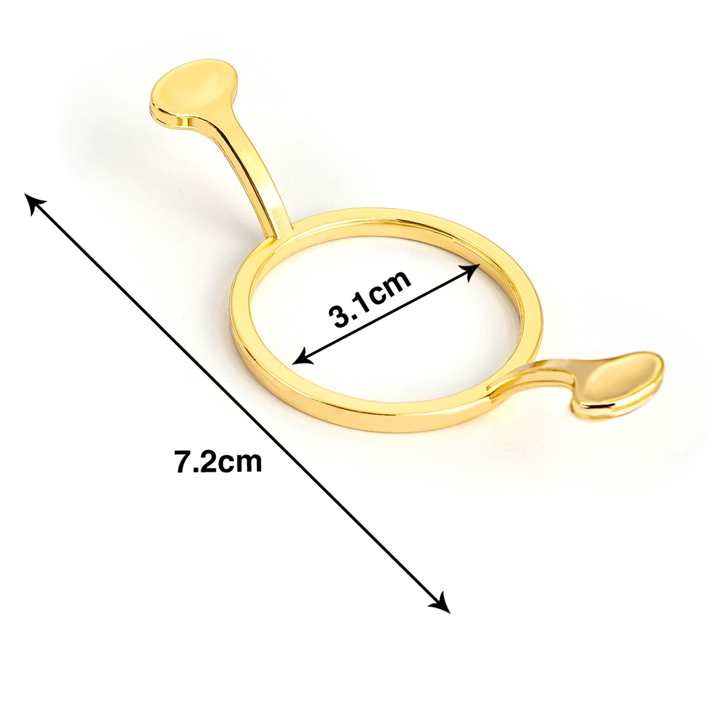 Wax Seal Fixer Khuôn tròn vuông kim loại để niêm phong tem Head Làm thiệp mời đám cưới