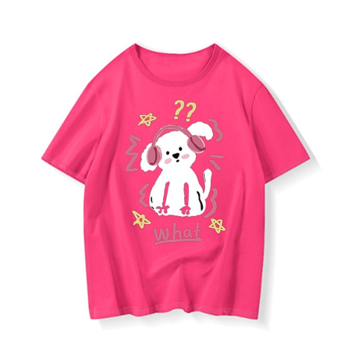 NRVP Áo Thun 100% Cotton Tay Ngắn Phong Cách Hàn Quốc Mới