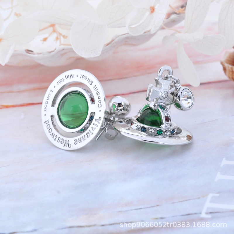 Bông Tai Hình Khối 3d Phong Cách Cổ Điển 10mm