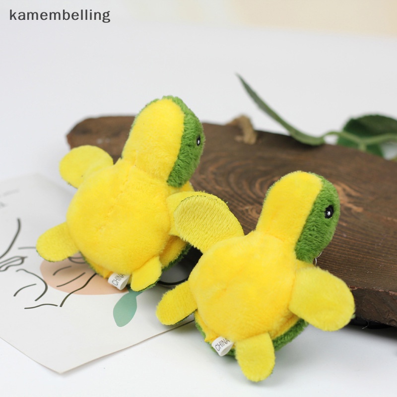 Móc Khóa Hình Rùa Nhồi Bông Mềm Mại Dễ Thương