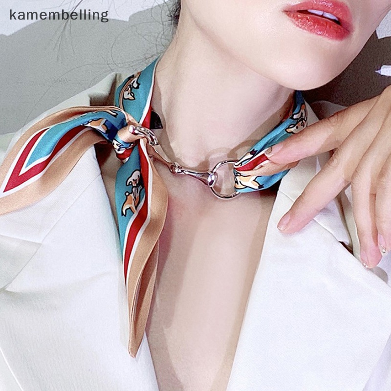 Kamembelling Kẹp Cài Khăn Choàng Lụa Vintage Hợp Thời Trang Cho Nữ EN