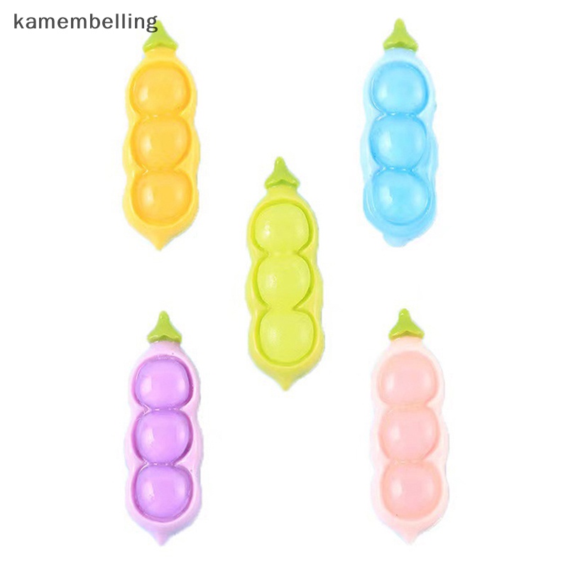 Kamembelling Set 2 Hạt Nhựa Resin Dạ Quang Nhiều Màu Sắc Dùng Để Trang Trí Ốp Điện Thoại