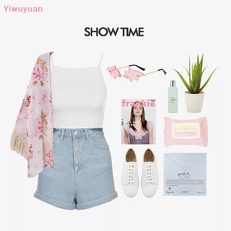 < Yiwuyuan > Kính Râm Thời Trang Mới Cho Nam Và Nữ Không Gọng