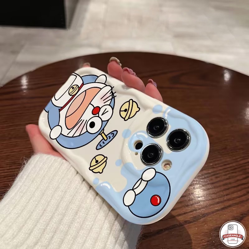 Ốp Điện Thoại Mềm Hình Thỏ Doraemon 3D Cho Vivo Y35 / 16 / 15S / 02 / 15 / 21S / 20S / 20I / 17 / 11 / 20 / 12I / 21 / 30 / 50 / 12 / 12S / 33S / 21A