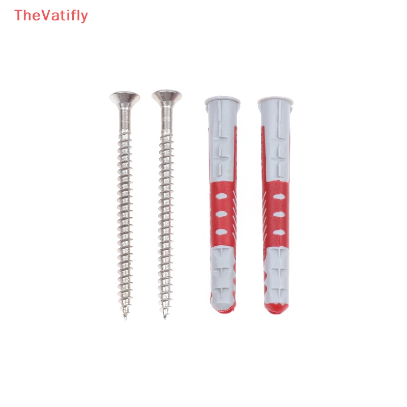 [Thevalifly] Set 2 Ống Nối Dài Phích Cắm Ống Nhựa Nylon Gắn Tường