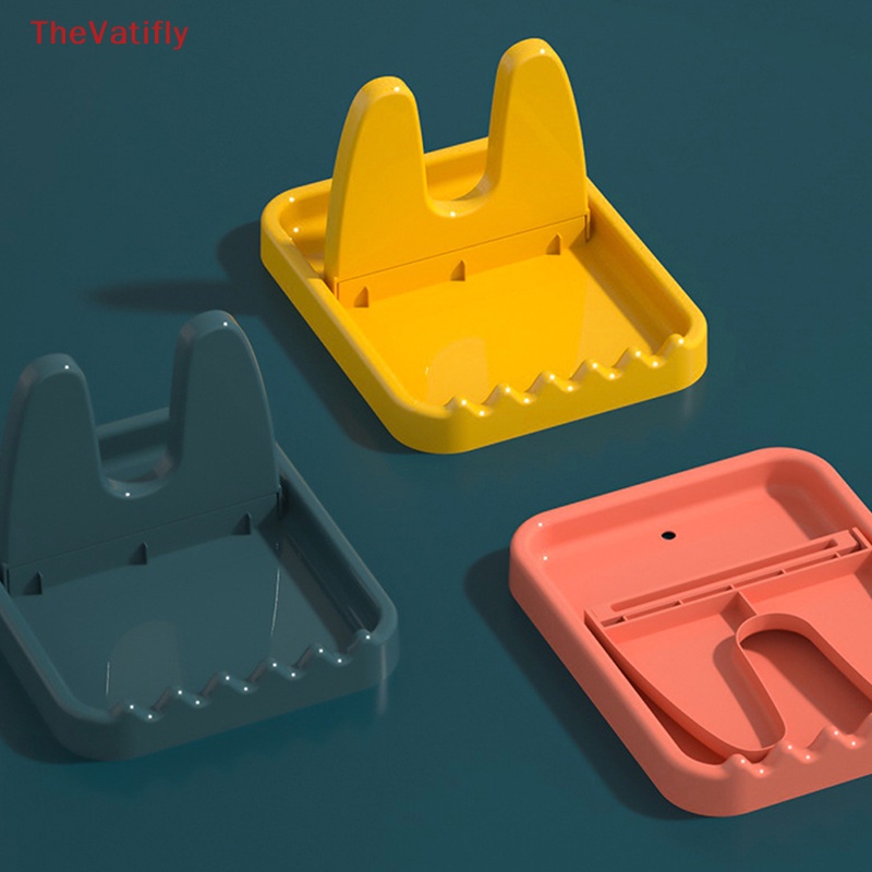 1 Giá Đỡ Muỗng / Nắp Nồi Gấp Gọn Tiện Lợi