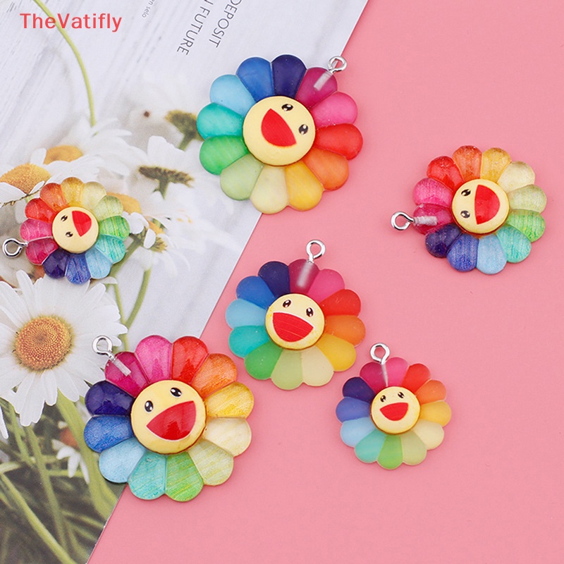 [Thevaly] Móc Khóa / Điện Thoại / Chìa Khóa Hình Hoa Hướng Dương Cá Tính Thời Trang Cho Nữ