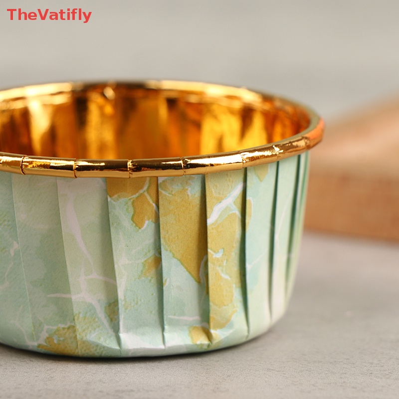 Bộ 50 Cốc Giấy Đựng Bánh Muffin Xinh Xắn Tiện Dụng