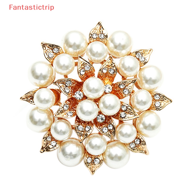 Nhẫn Đính Hôn Zircon Hình Hoa Đính Ngọc Trai Trắng Thanh Lịch Cho Nữ Kiểu Hàn Quốc Mới