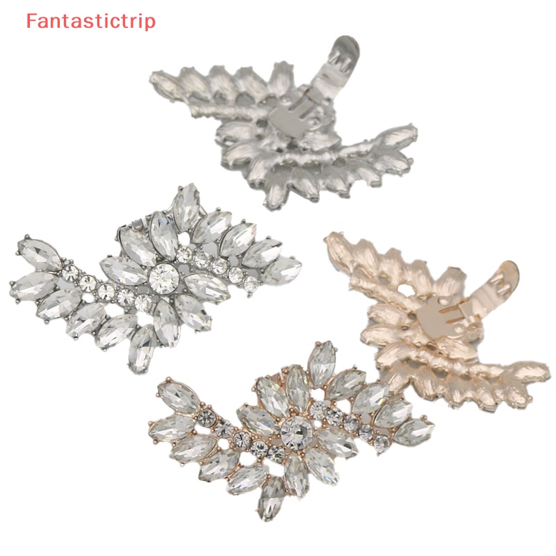 1 Kẹp Đính Đá Trang Trí Giày Cao Gót Cho Cô Dâu Mới