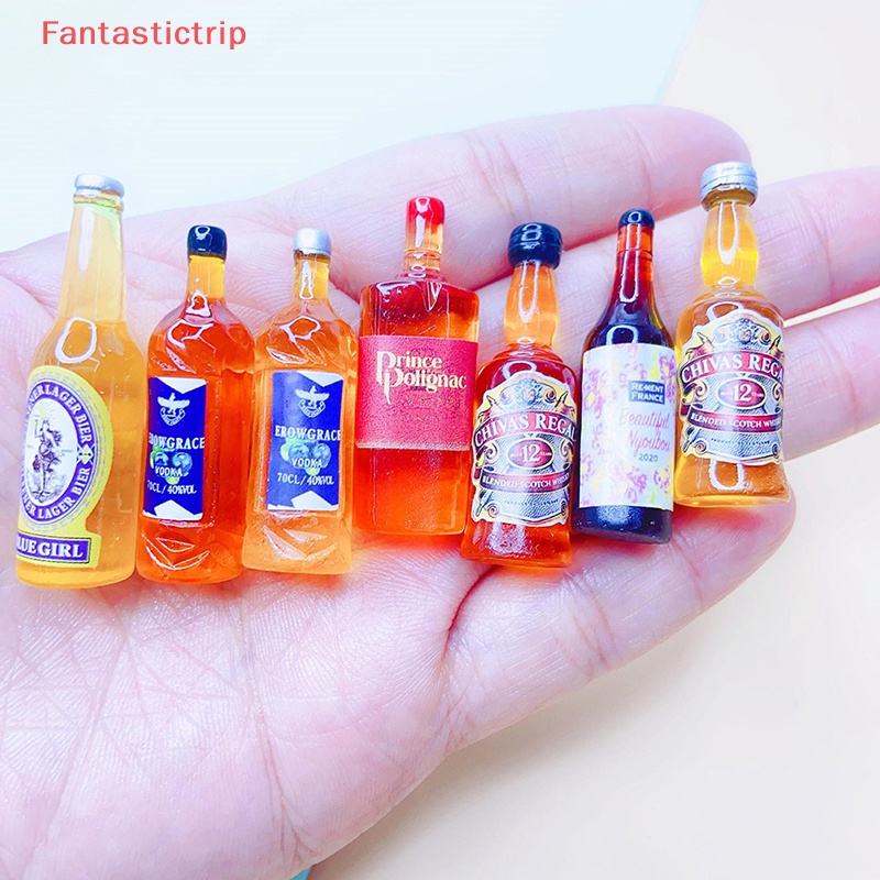 Bộ 5 Bình Nước Mini Trang Trí Nhà Búp Bê Mới