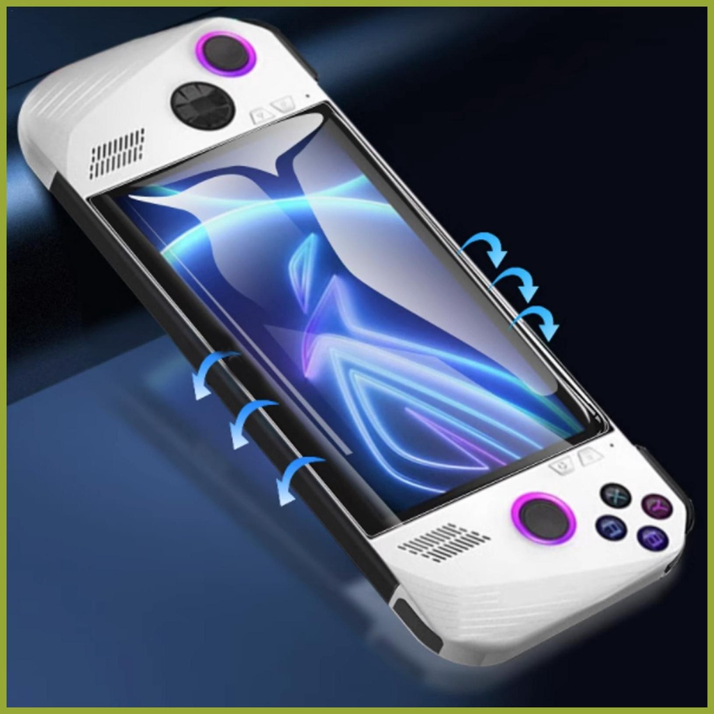 HD Anti-scratch Protective Screen Tempered Glass 9H Hardness Anti-fingerprint Protection Cover For ASUS ROG Ally