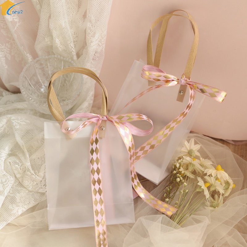 Túi Đựng Kẹo Trong Suốt Bằng PVC Xinh Xắn