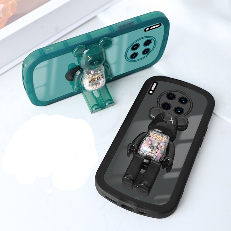 Ốp Điện Thoại Mềm Có Giá Đỡ Hình Gấu Cho OPPO Reno10Pro + Reno10 Pro Plus Pro + 5G 4G 2023 Reno 10 10Pro