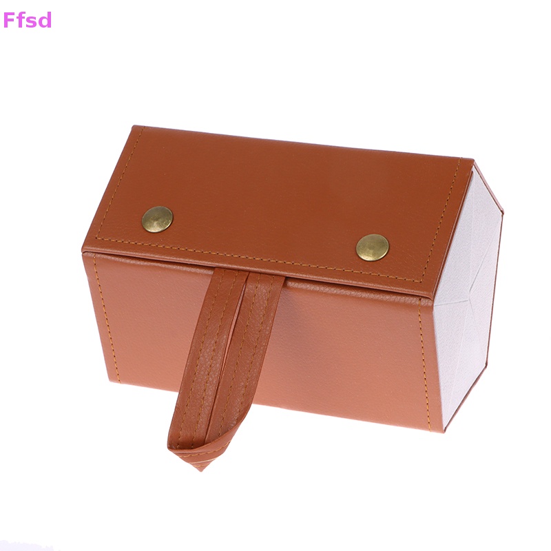 Hộp Đựng Mắt Kính Bằng Da PU Có Thể Gấp Gọn Tiện Dụng Mang Theo Du Lịch