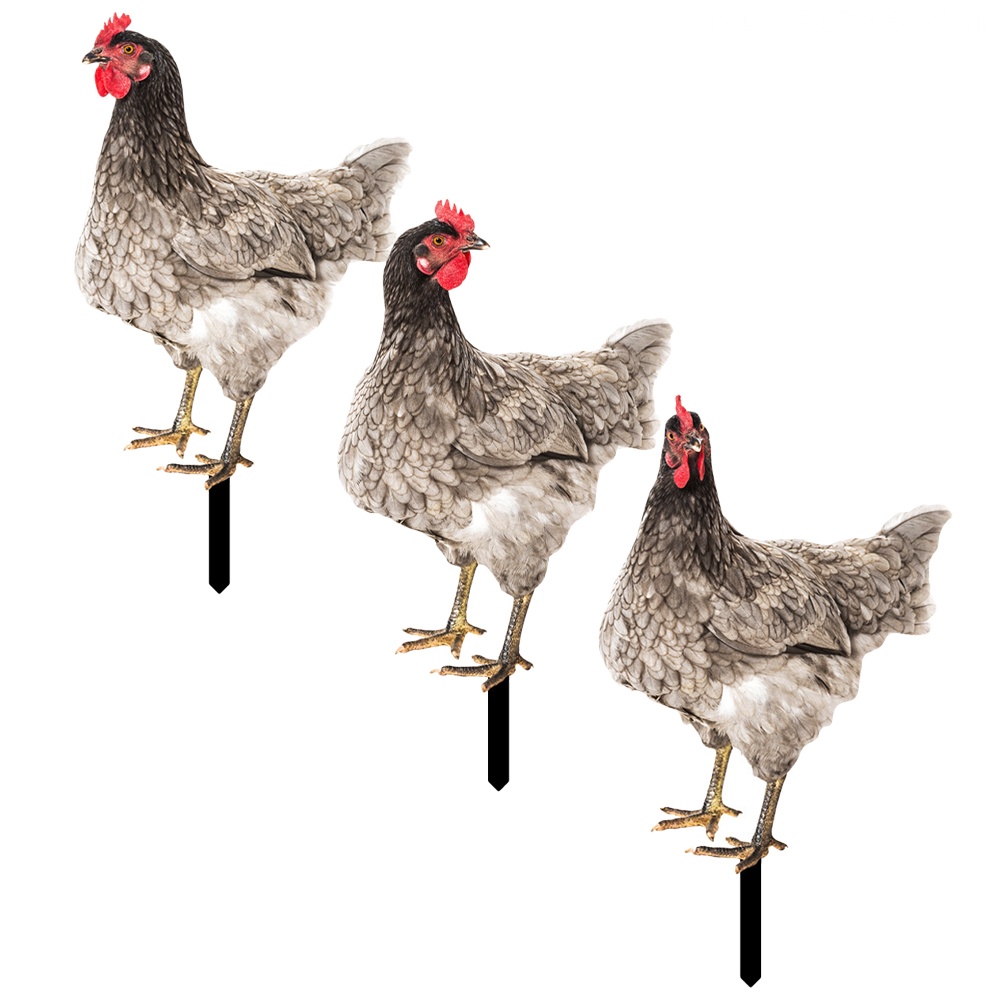 Set 3 Thẻ Điêu Khắc Hình Động Vật Trang Trí Lễ Phục Sinh