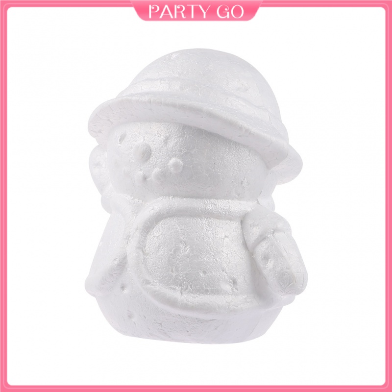 Set 3 Quả Bóng Nhựa Hình Người Tuyết Trang Trí Bàn