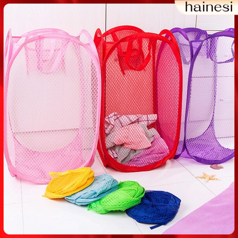 Giỏ Lưới Đựng Đồ Giặt Thoáng Khí Có Thể Gấp Gọn