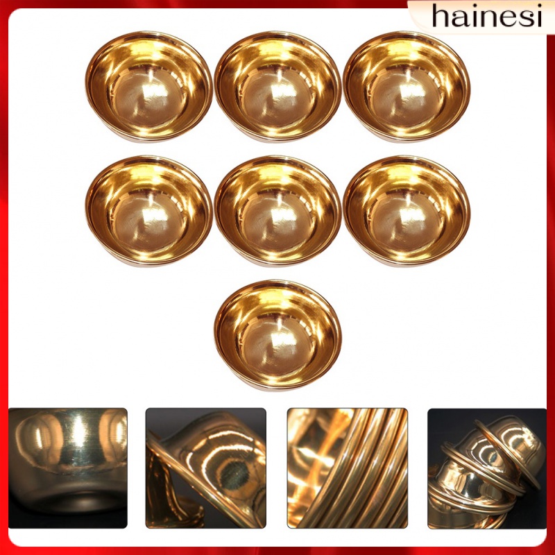 Set 7 Cốc Uống Nước Mini Phong Cách Phật Giáo