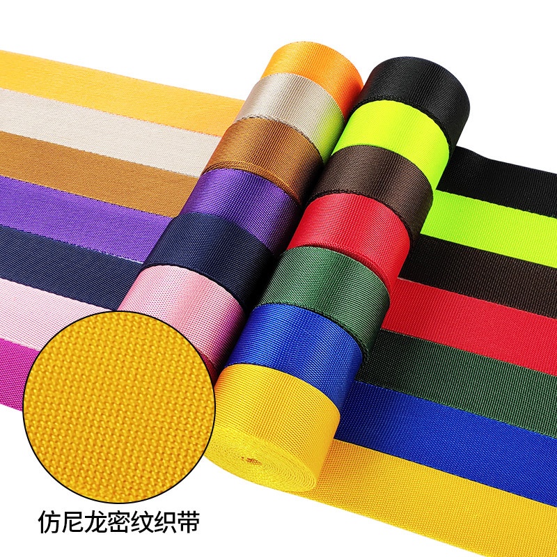 Dây Đai Buộc Hành Lý Bằng Polypropylene 50 Kích Thước 20mm / 38mm In Họa Tiết Màu Trắng Đen