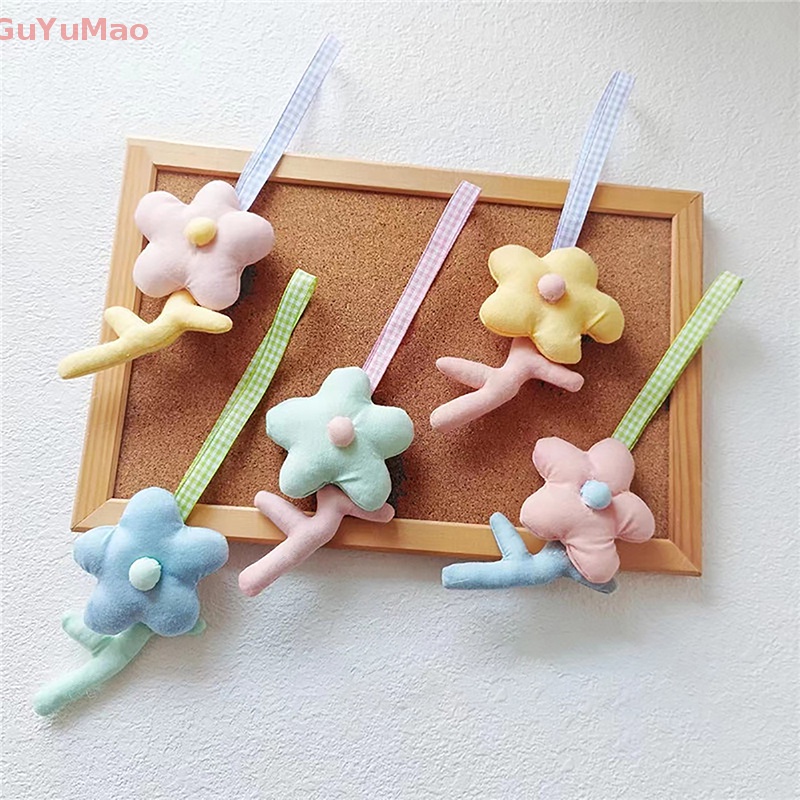 Móc Khóa Hình Bông Hoa Màu Sắc Ngọt Ngào Xinh Xắn