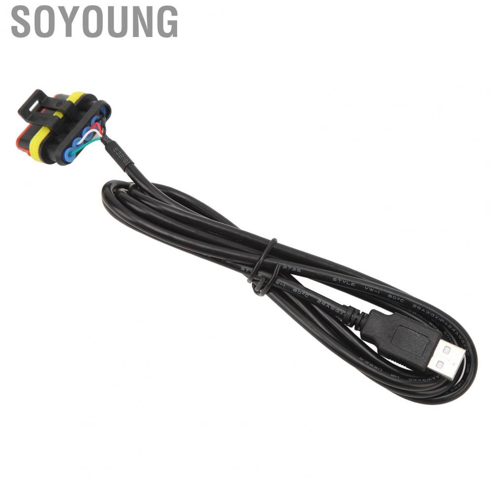 Soyoung Diagnostic Cable  Flexible USB Line 12V High Accuracy Abrasion Resistant for Electric Vehicles