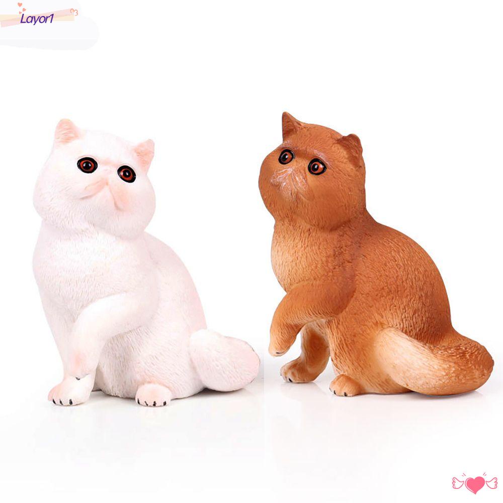 Đồ Chơi Mô Hình Mèo Ba Tư 1 Giống Thật Tự Nhiên
