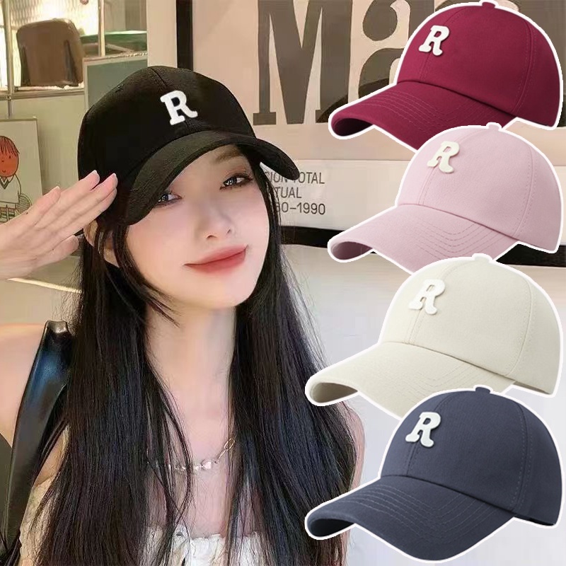 Mũ Lưỡi Trai Hở Chóp Thoáng Khí Thoải Mái Chống Tia UV Màu Đất Thời Trang Unisex