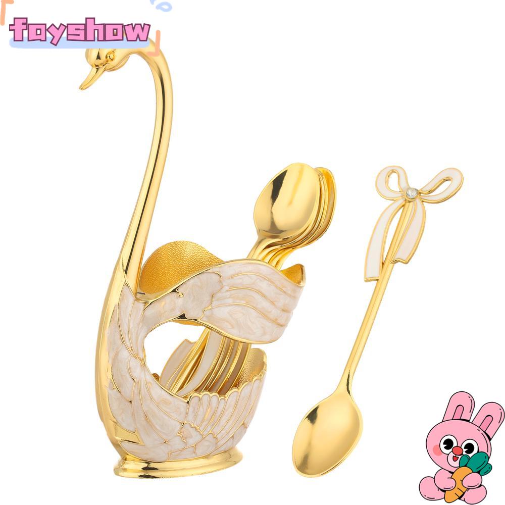 Bộ Muỗng Cà Phê Bằng Kim Loại Chất Lượng Cao|Muỗng Ăn Trái Cây Bằng Thép Không Gỉ Chất Lượng Cao