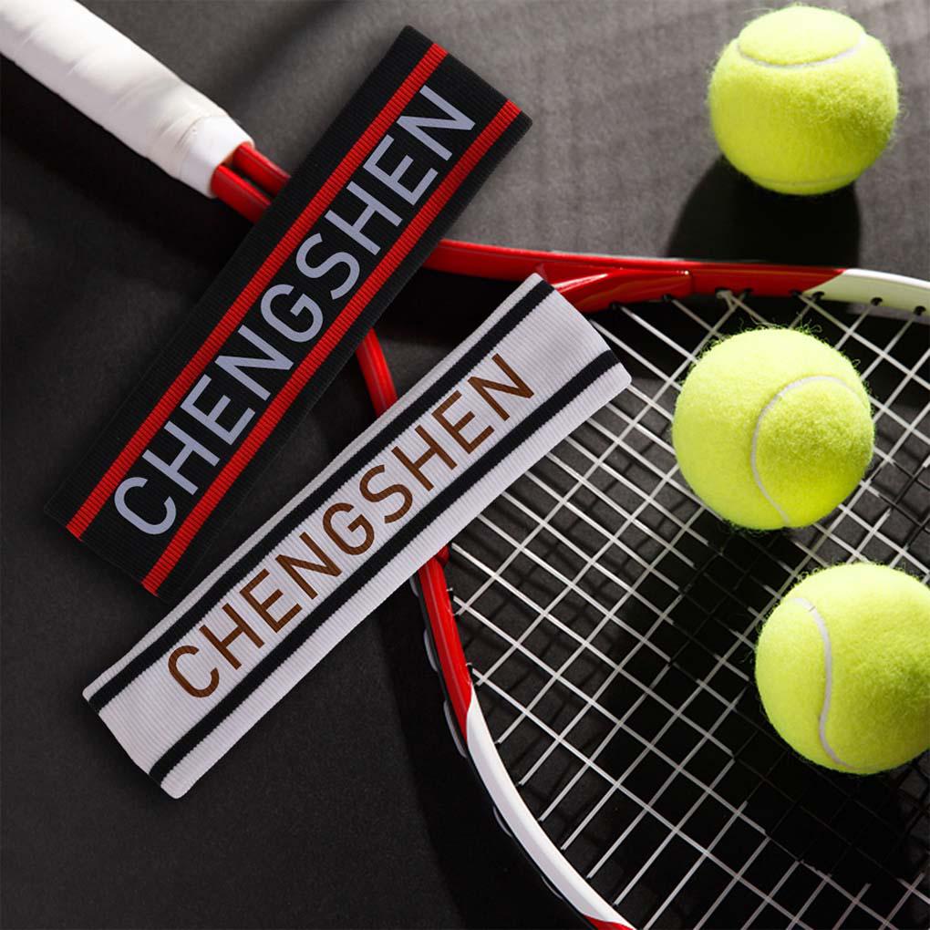 Băng Đô Quấn Đầu Vải Cotton Co Giãn Chống Trượt In Chữ Phong Cách Thể Thao Cho Nam