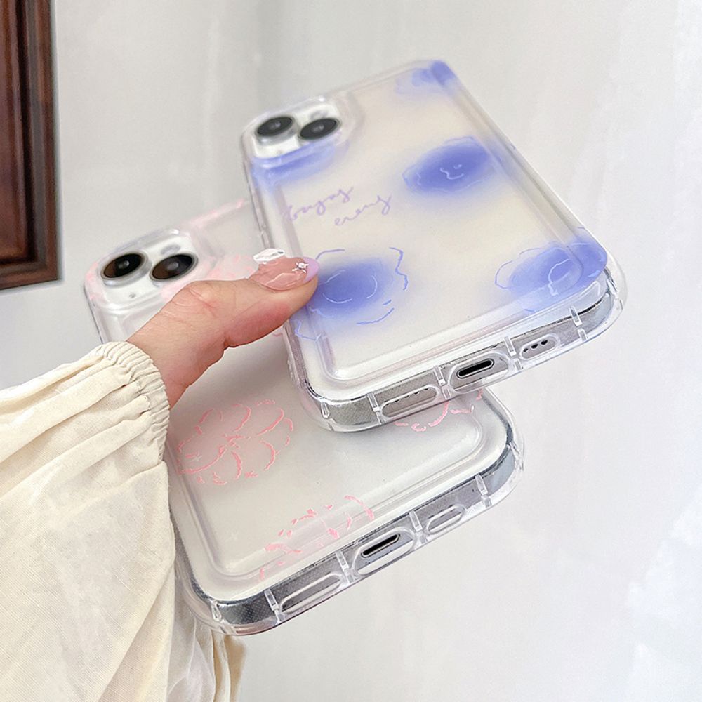 Ốp Điện Thoại TPU Mềm Có Túi Khí Chống Sốc In Chữ Tiếng Anh Cho IPhone 14 Pro Max 13 12 11 Pro Max XS XR 7 8 Plus