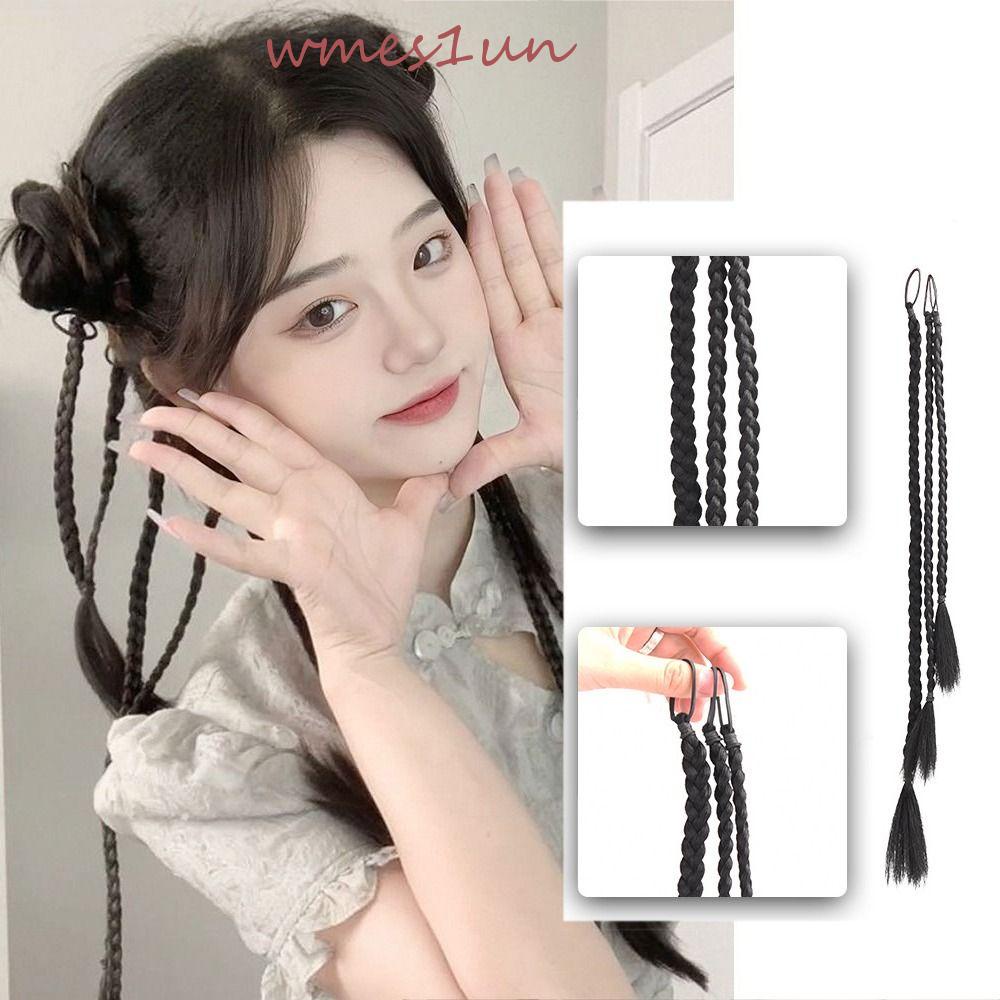 Bím Tóc Giả 15H Bằng Sợi Tổng Hợp Chất Lượng Cao Dành Cho Nữ