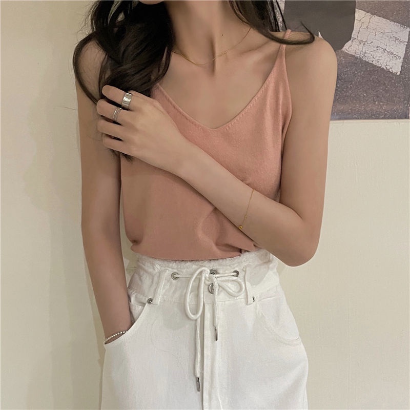 Cozok Áo Sát Nách Màu Trơn Thời Trang Gợi Cảm