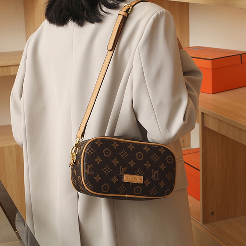 Túi Đeo Vai Hình Vuông Cỡ Nhỏ Phong Cách Pháp Cổ Điển Sang Trọng Thời Trang Cho Nữ