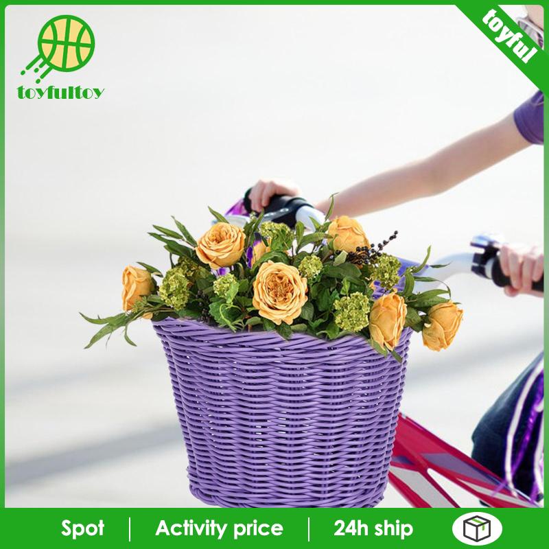 Giỏ Đựng Đồ Gắn Tay Lái Xe Đạp Dễ Lắp Đặt Cho Bé