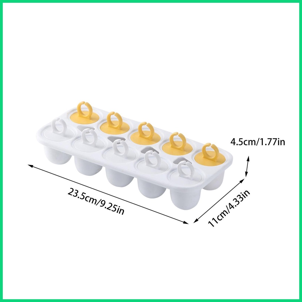 Khuôn Làm Đá 10 Lỗ Dễ Dàng Làm Cho Rượu Whiskey Cocktailjiwvn